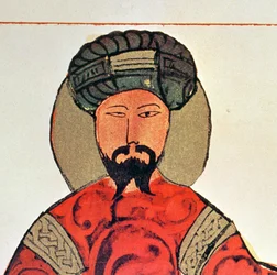 Porträt Saladins (1138-93) (Detail von 4623)